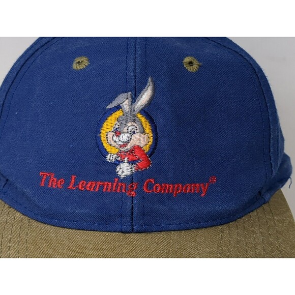 Reader Rabbit The Learning‎ Company TLC PC Game Promo Baseball Hat Cap Vintage - Picture 2 of 7
